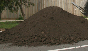 Moving Soil and Mulch
